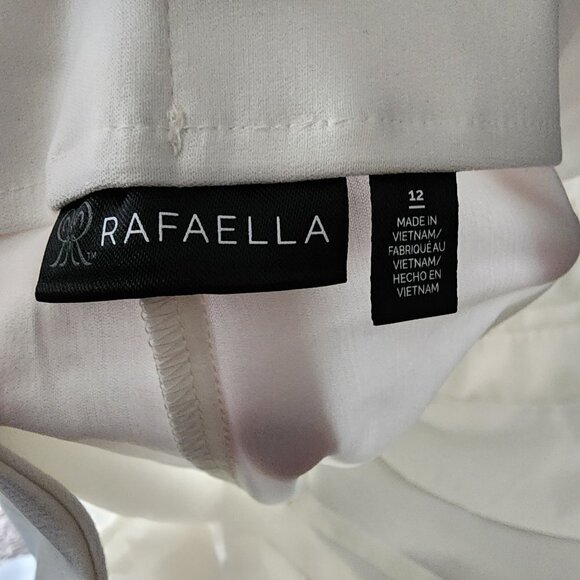 Rafaela stretch ankle pants. Star White Color NWT - Picture 8 of 9